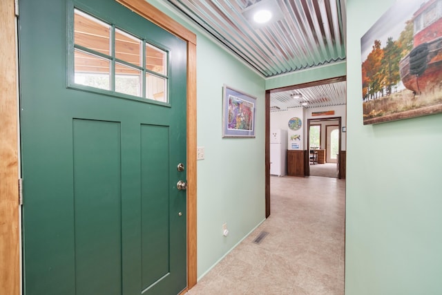 3750 River Rd, Manistee, MI 49660 - hall with plenty of natural light