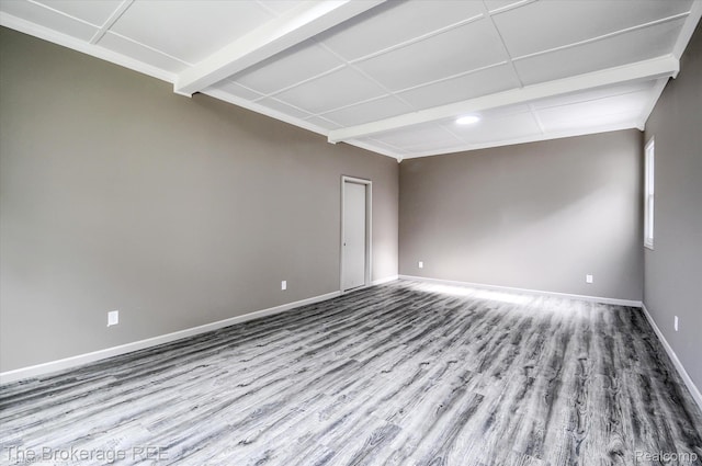 1372 S Packard Ave, Burton, MI 48509 - spare room featuring wood finished floors
