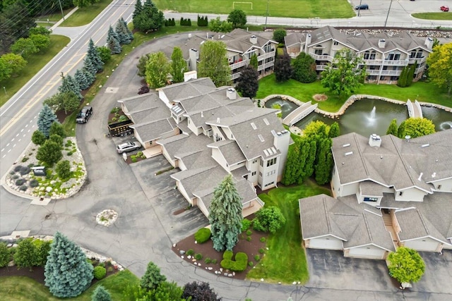 21112 Boulder Cir, Northville, MI 48167 - aerial perspective of suburban area