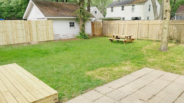 1418 Stamford Ave, Kalamazoo, MI 49048 - view of fenced backyard