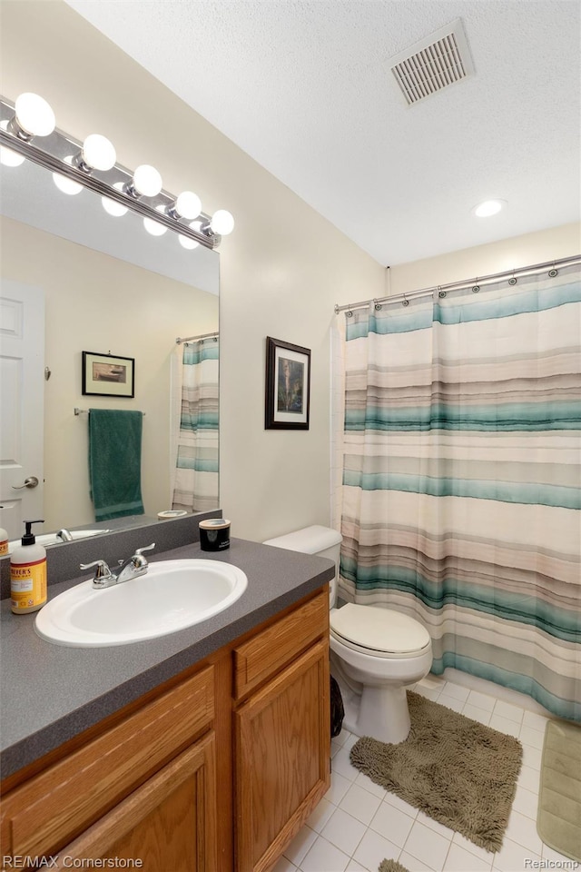 1232 Michael Dr, Westland, MI 48186 - full bath with vanity, tile patterned floors, and a shower with curtain