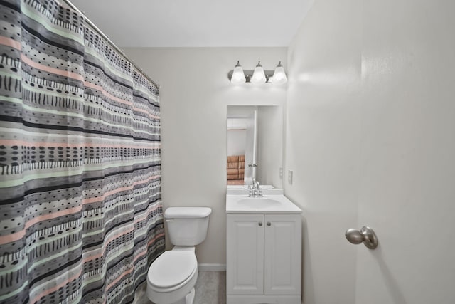 4787 Hooks Mill Rd, Adrian, MI 49221 - full bathroom with vanity and a shower with shower curtain