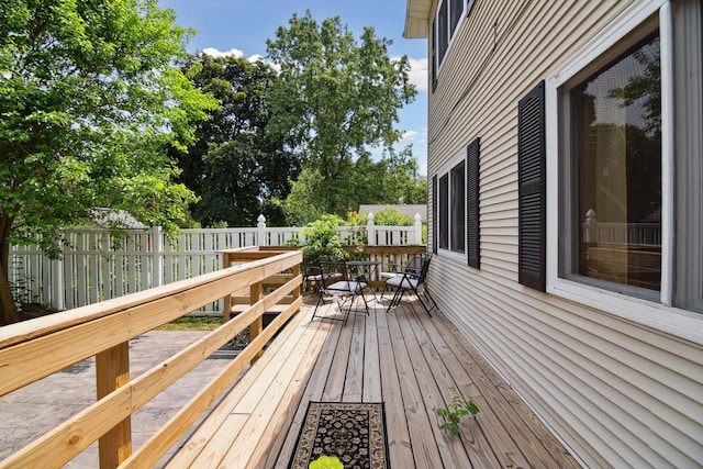 217 S Marshall Ave, Marshall, MI 49068 - deck featuring outdoor dining space