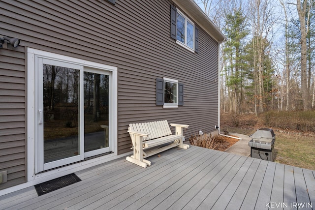 19223 Fox Glove Cir, Big Rapids, MI 49307 - view of wooden deck