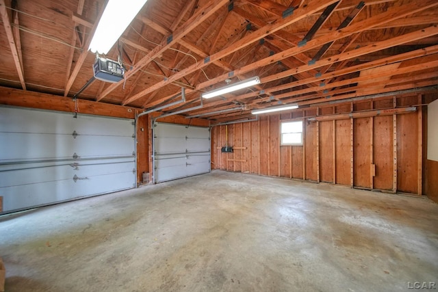 5027 Belemere Ct, Manitou Beach, MI 49253 - garage with a garage door opener