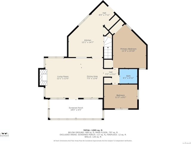 5027 Belemere Ct, Manitou Beach, MI 49253 - view of property floor plan