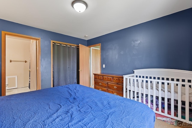 7673 Dalton Rd, Onsted, MI 49265 - bedroom with a closet and carpet flooring