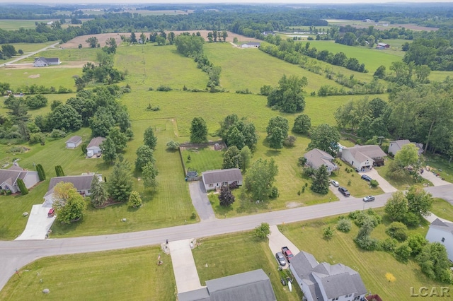 7673 Dalton Rd, Onsted, MI 49265 - aerial view of property's location featuring rural landscape