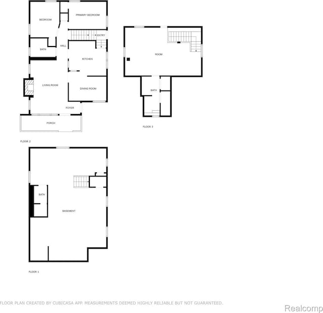 18978 Indiana St, Detroit, MI 48221 - view of home floor plan