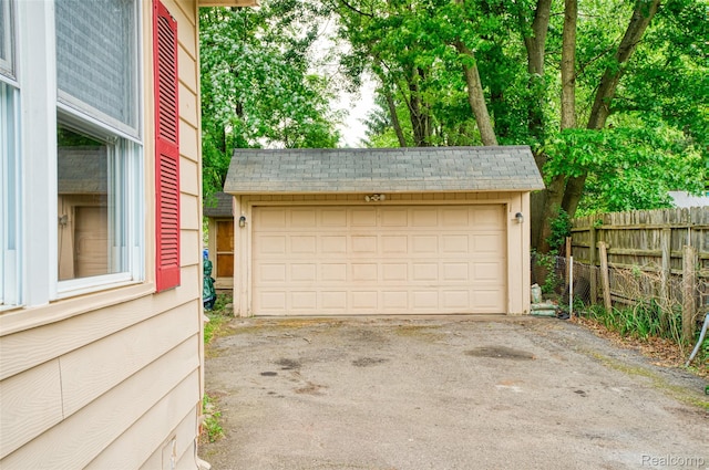 5806 Commanche Ln, Howell, MI 48843 - view of detached garage