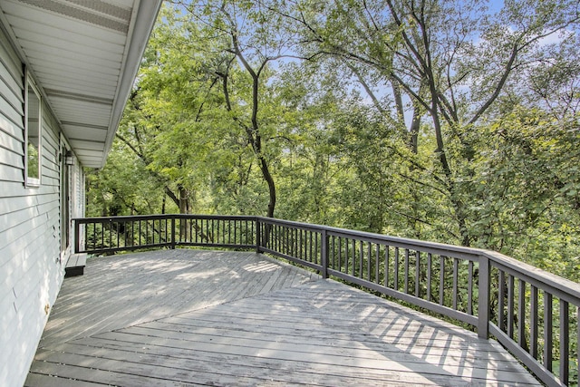 4760 Briarhill Dr, Portage, MI 49024 - view of wooden terrace