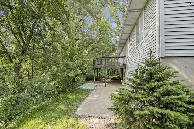 4760 Briarhill Dr, Portage, MI 49024 - view of yard with a patio and a deck
