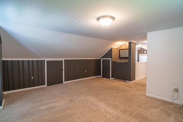 4211 Oakshire Ave, Berkley, MI 48072 - additional living space with light colored carpet and lofted ceiling
