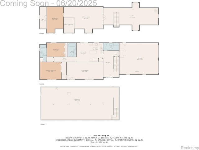 8420 Beers Rd, Swartz Creek, MI 48473 - view of home floor plan