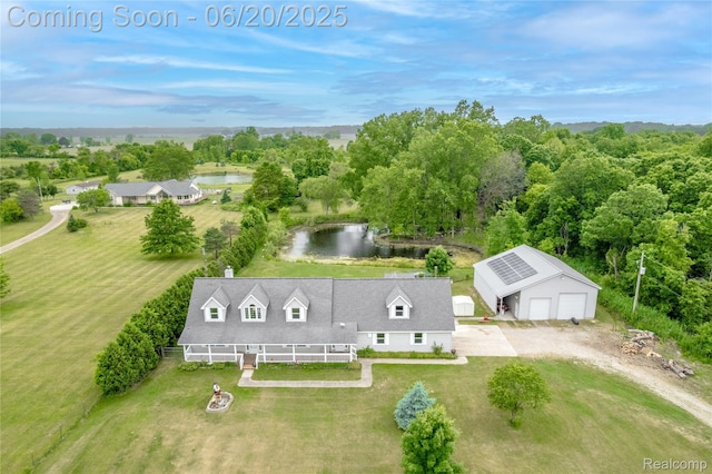 8420 Beers Rd, Swartz Creek, MI 48473 - view from above of property featuring a nearby body of water