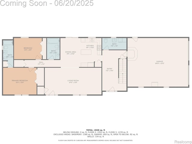 8420 Beers Rd, Swartz Creek, MI 48473 - view of floor plan / room layout