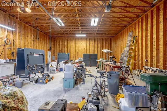 8420 Beers Rd, Swartz Creek, MI 48473 - view of garage