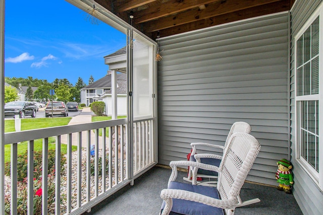 749 W Barrington Cir, Jackson, MI 49203 - view of balcony