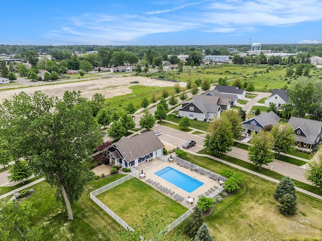 964 Everett Pkwy, South Haven, MI 49090 - aerial view of a pool area