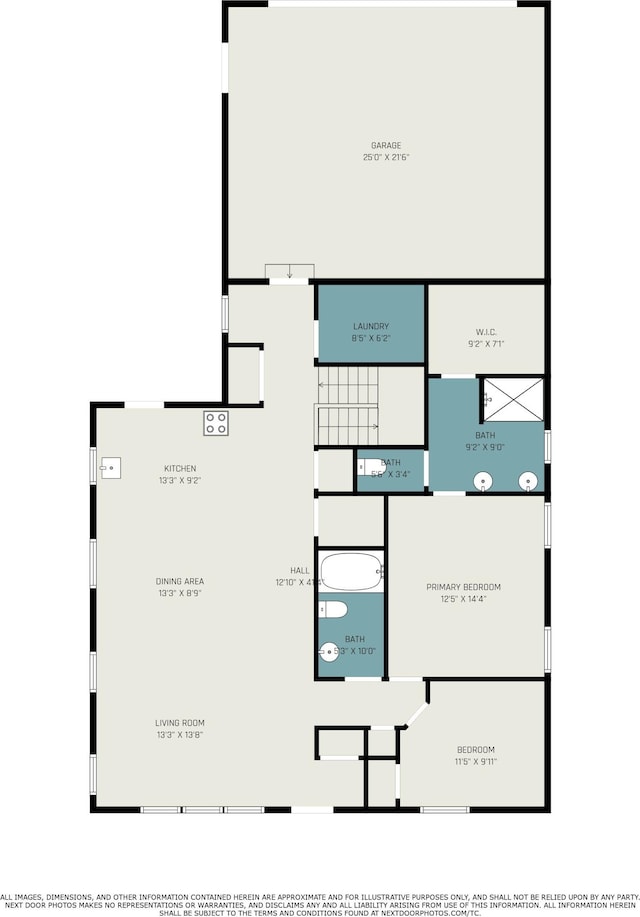964 Everett Pkwy, South Haven, MI 49090 - view of property floor plan
