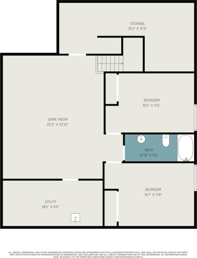 964 Everett Pkwy, South Haven, MI 49090 - view of floor plan / room layout