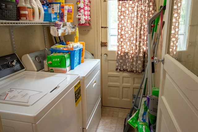 412 E Jefferson St, Hart, MI 49420 - laundry area featuring washing machine and clothes dryer