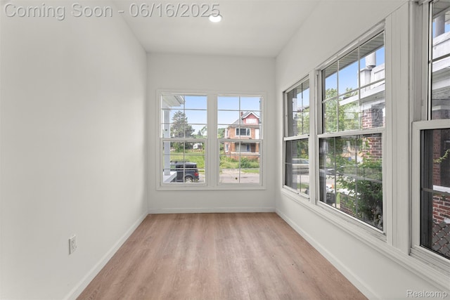 7432 Churchill St, Detroit, MI 48206 - spare room featuring wood finished floors and baseboards