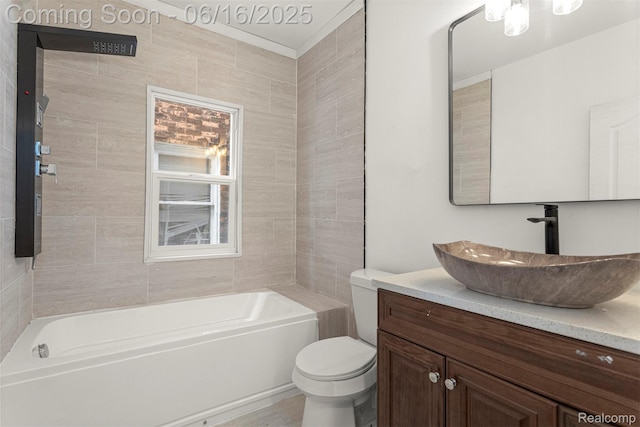 7432 Churchill St, Detroit, MI 48206 - bathroom featuring vanity and toilet