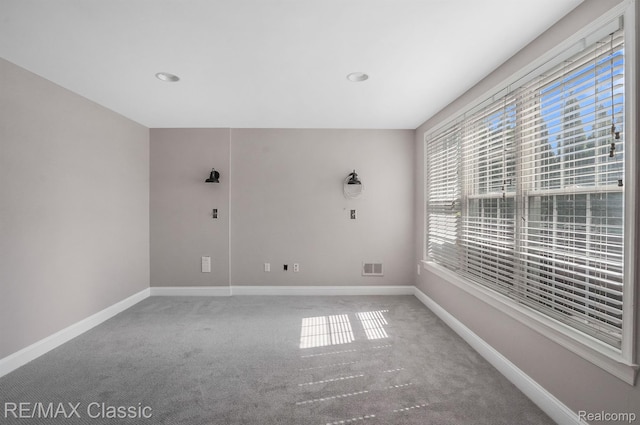 24825 Reeds Pointe Dr, Novi, MI 48374 - carpeted empty room with recessed lighting