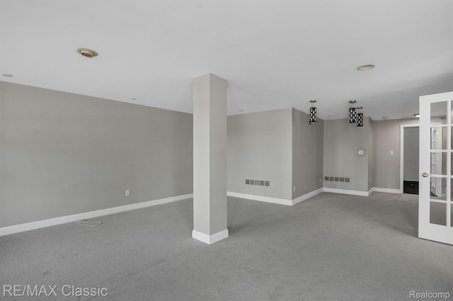 24825 Reeds Pointe Dr, Novi, MI 48374 - empty room with carpet and french doors