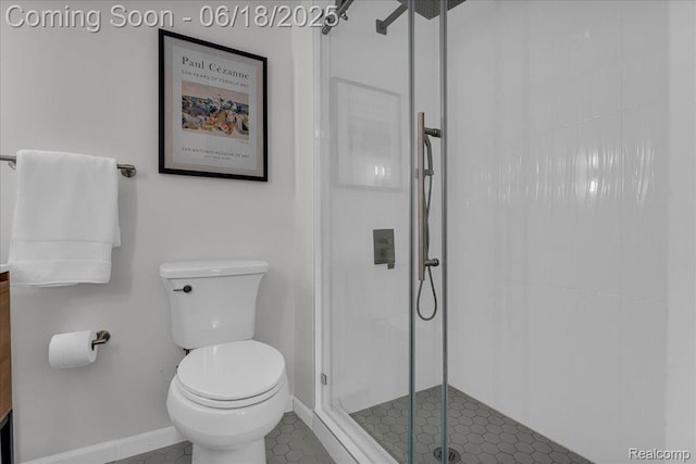 19505 Santa Barbara Dr, Detroit, MI 48221 - full bath with a stall shower and tile patterned flooring