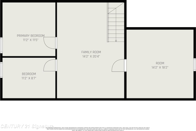 2942 Harrison St, Saginaw, MI 48604 - view of room layout