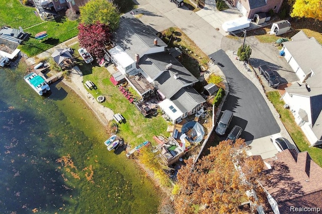 6003 Rolton Ct, Waterford, MI 48329 - aerial perspective of suburban area