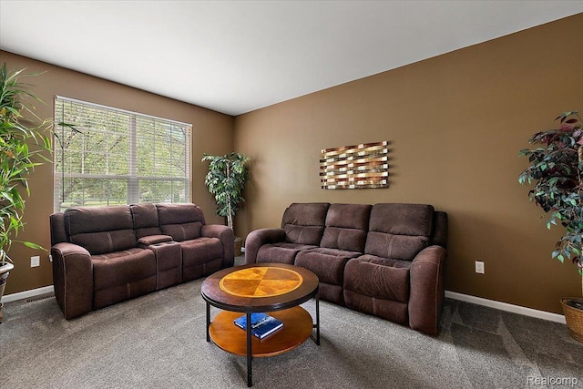 5390 Plantation Dr, Commerce Twp, MI 48382 - carpeted living area with baseboards