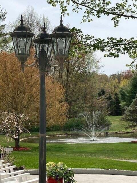 1532 34th St, Allegan, MI 49010 - view of home's community with a water view and a yard