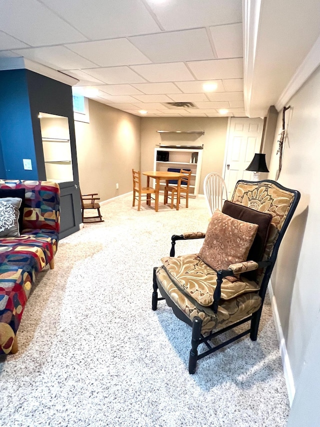 343 Bush Ave, Grand Blanc, MI 48439 - living room with baseboards