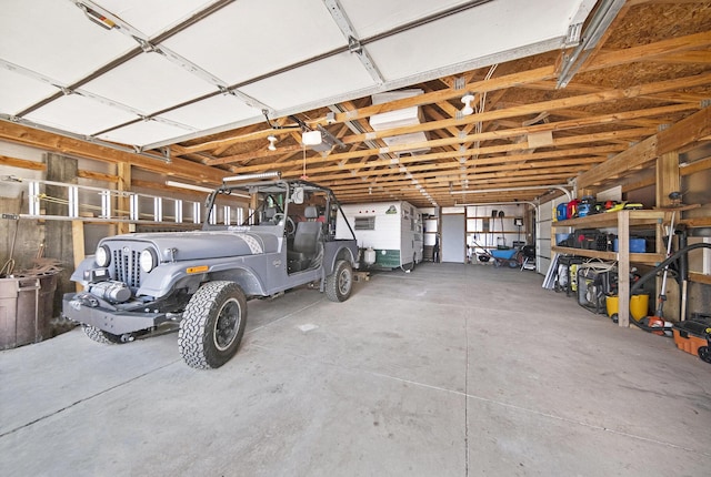 13674 Lenore Dr, Hudson, MI 49247 - view of garage