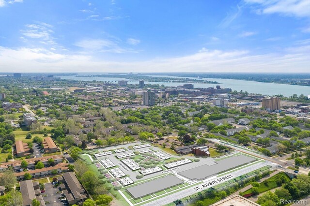 1058 Hampton Cir Unit 74, Detroit, MI 48207 - view of urban area with a large body of water