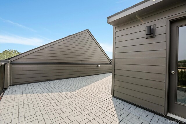 1058 Hampton Cir Unit 74, Detroit, MI 48207 - view of patio
