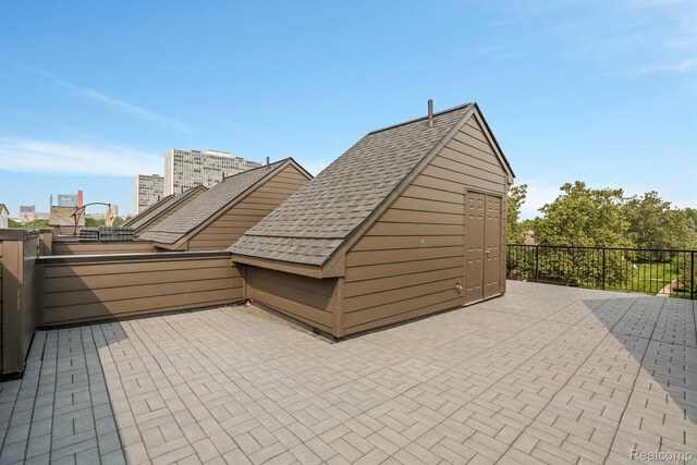 1058 Hampton Cir Unit 74, Detroit, MI 48207 - view of patio / terrace