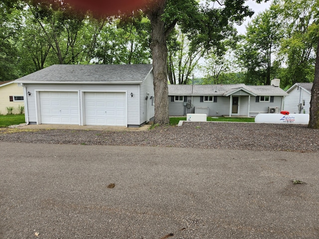 368 Old Hickory Dr, Coldwater, MI 49036 - ranch-style house with a garage and an outbuilding