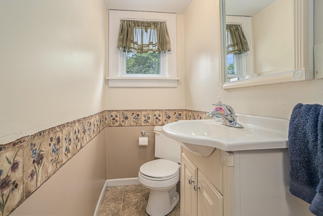 5147 N Riverview Dr, Kalamazoo, MI 49004 - bathroom with vanity and tile patterned flooring