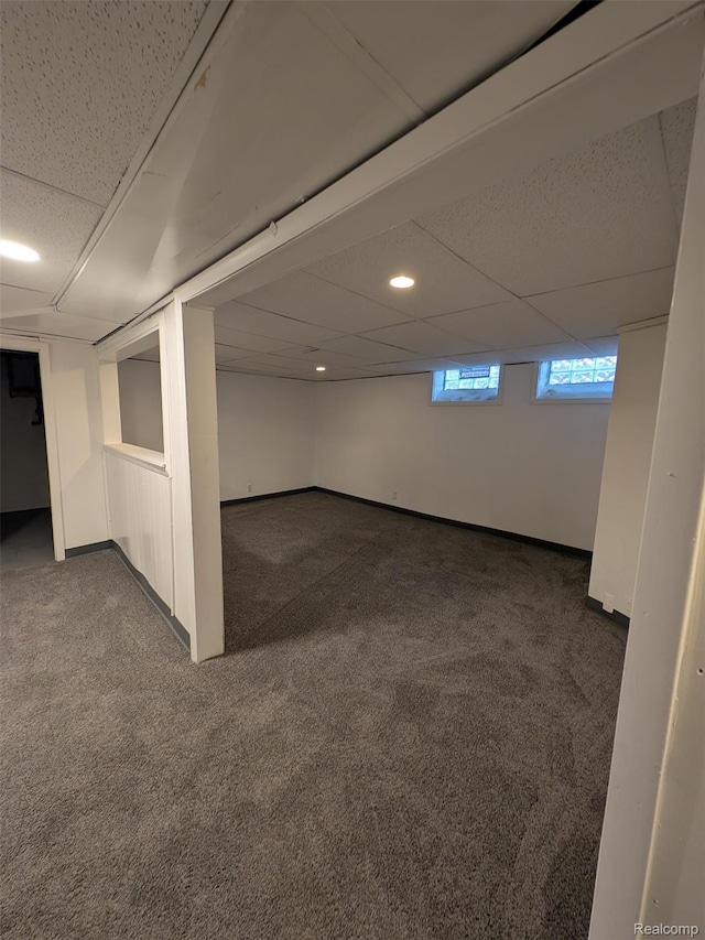 19947 Kinloch, Redford, MI 48240 - basement with carpet