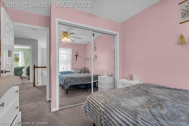 100 Mornington Ct, Canton, MI 48188 - bedroom featuring carpet flooring and a closet