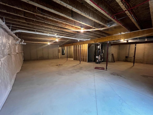 2959 Polaris Ave, Kalamazoo, MI 49004 - unfinished basement featuring gas water heater