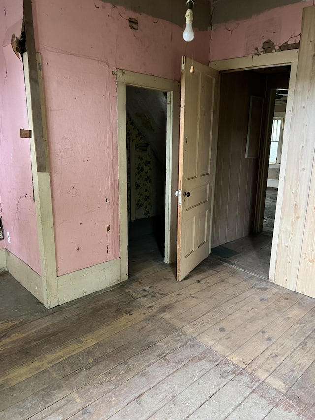 102 Allett St, Allegan, MI 49010 - unfurnished room featuring hardwood / wood-style floors