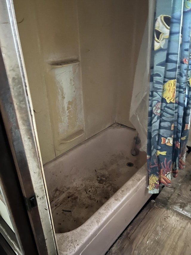 102 Allett St, Allegan, MI 49010 - full bathroom featuring shower / bath combo