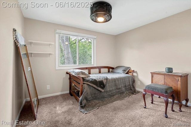 20558 Meridian Rd, Grosse Ile, MI 48138 - bedroom featuring carpet floors and baseboards