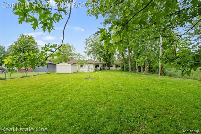 20558 Meridian Rd, Grosse Ile, MI 48138 - view of yard