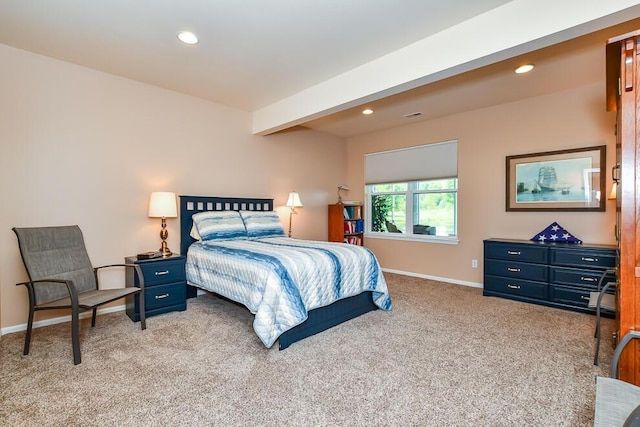 8734 Oakland Hills Cir Unit 6, Portage, MI 49024 - bedroom with carpet flooring and recessed lighting